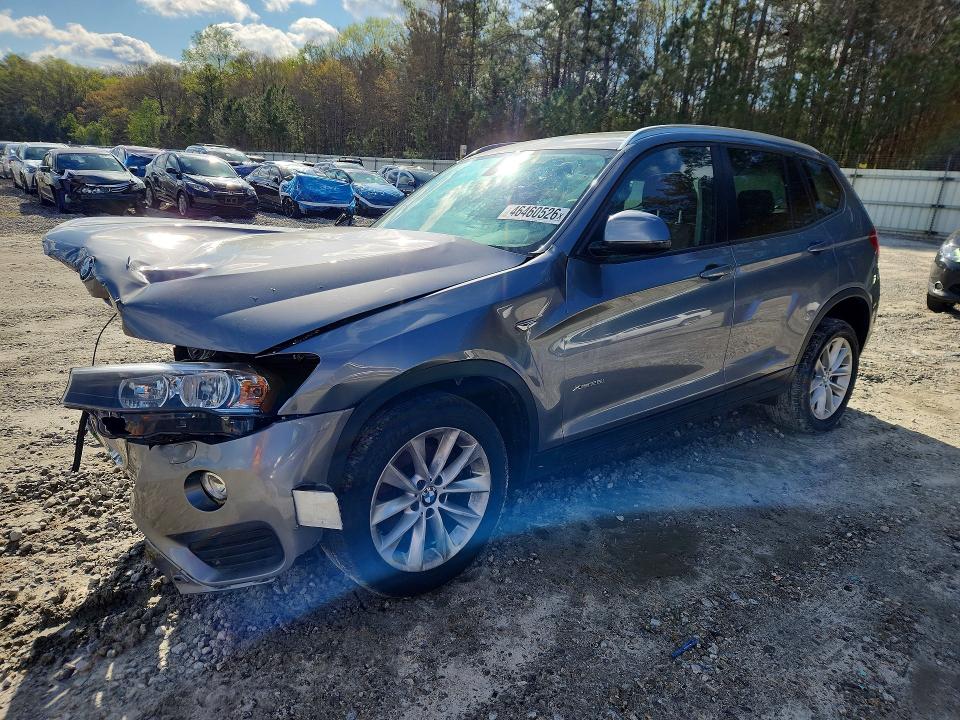 2016 Bmw X3 მანქანა იყიდება აუქციონზე, vin: 5UXWX9C5XG0D81000, აუქციონის ნომერი: 46460526