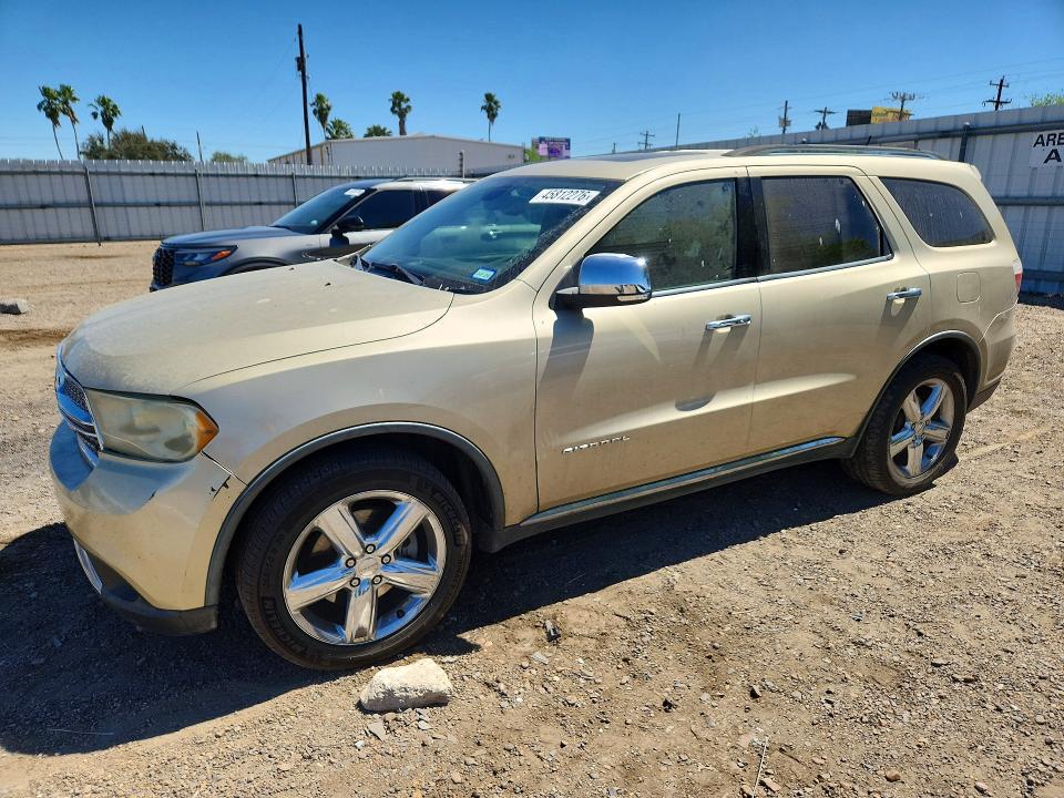 2011 Dodge Durango მანქანა იყიდება აუქციონზე, vin: 1D4SD5GT2BC663987, აუქციონის ნომერი: 45812276