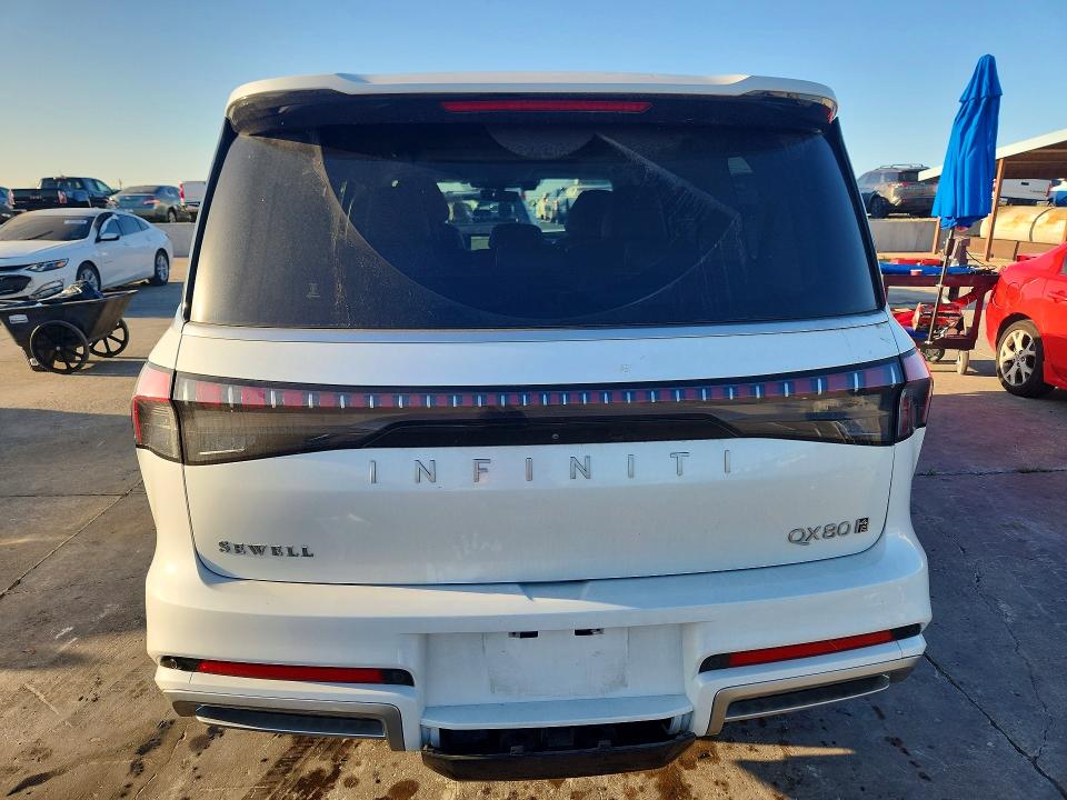 46977826 :رقم المزاد ، JN8AZ3DE7S9701042 vin ، 2025 Infiniti Qx80 مزاد بيع