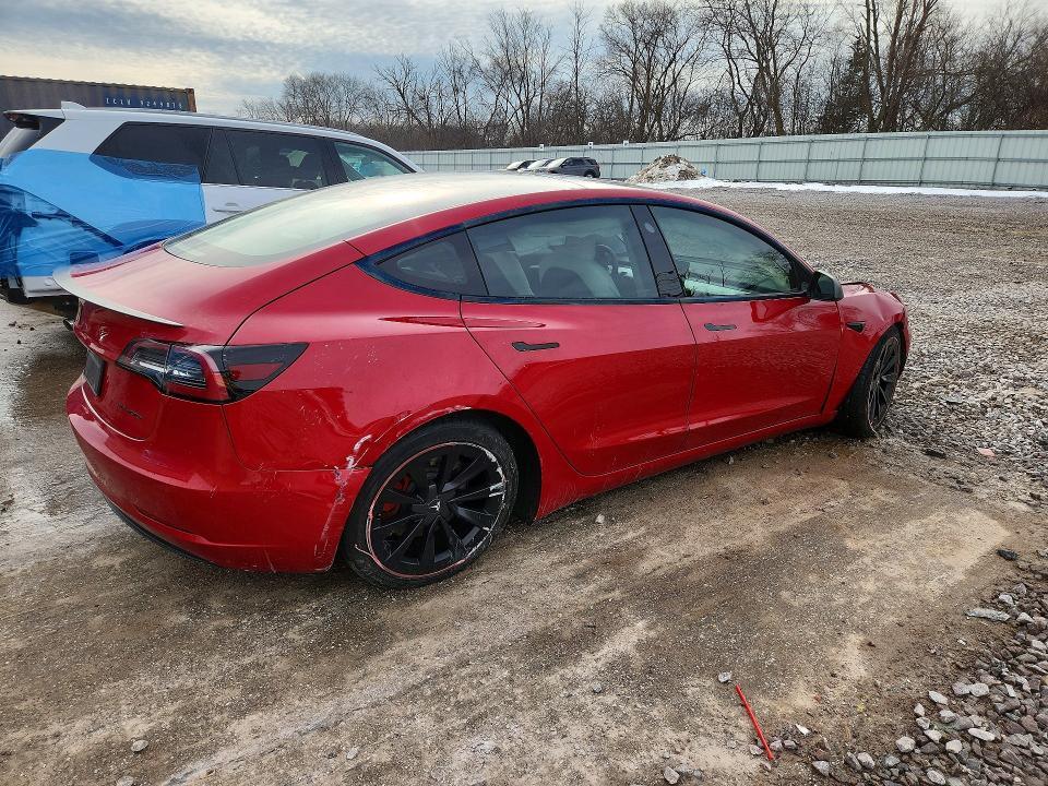 2021 Tesla Model 3 მანქანა იყიდება აუქციონზე, vin: 5YJ3E1EB8MF975920, აუქციონის ნომერი: 46500956