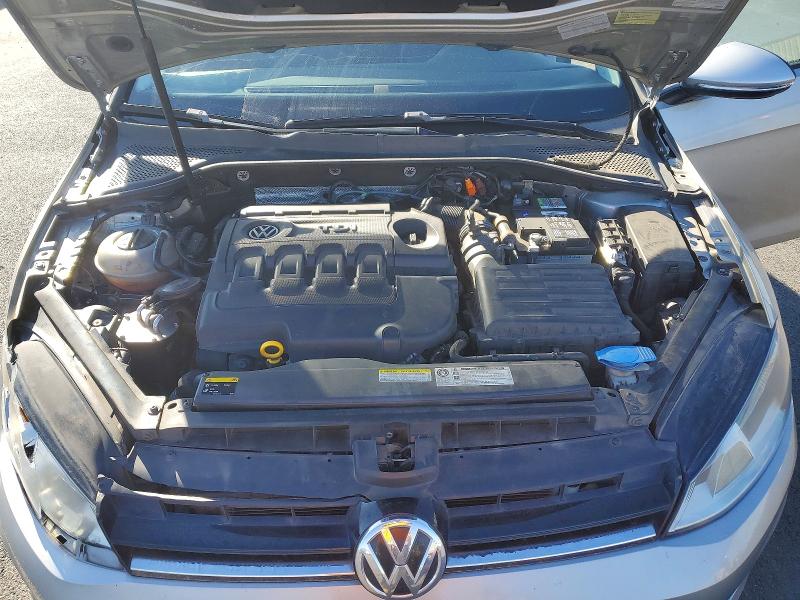 47553496 :رقم المزاد ، 3VW2A7AU3FM014218 vin ، 2015 Volkswagen Golf مزاد بيع