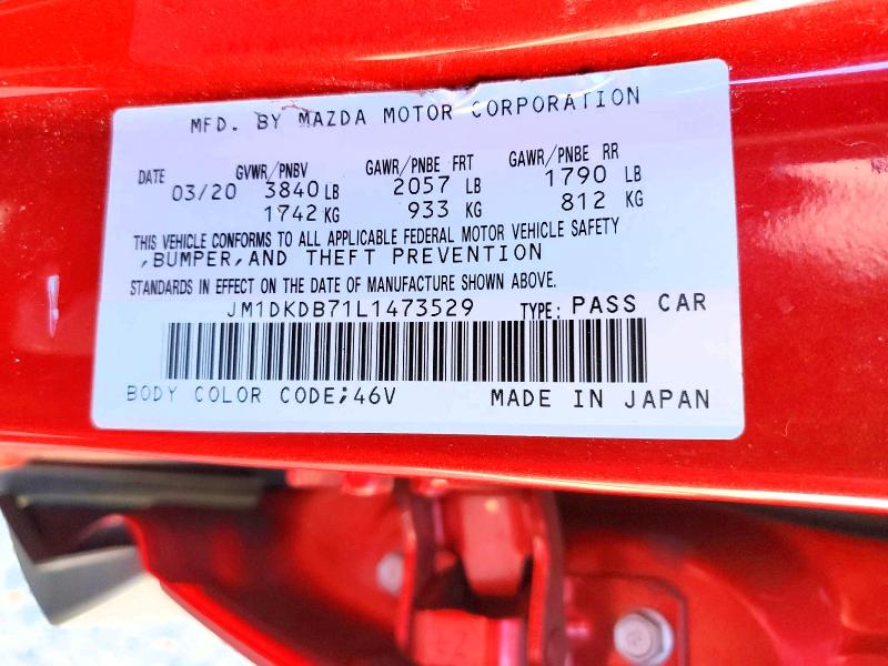 Продаж на аукціоні авто 2020 Mazda Cx-3, vin: JM1DKDB71L1473529, номер лоту: 47843716