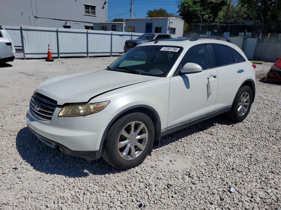 47091706 :رقم المزاد ، JNRAS08W98X206069 vin ، 2008 Infiniti Fx35 مزاد بيع