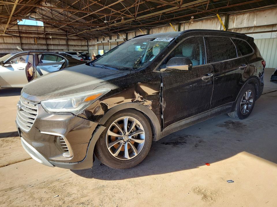 46897266 :رقم المزاد ، KM8SM4HF2HU167022 vin ، 2017 Hyundai Santa Fe مزاد بيع