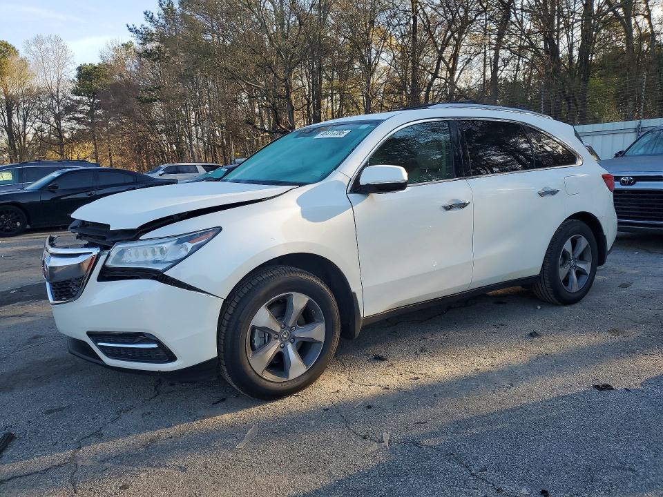 Auction sale of the 2014 Acura Mdx, vin: 5FRYD3H27EB006772, lot number: 46417286