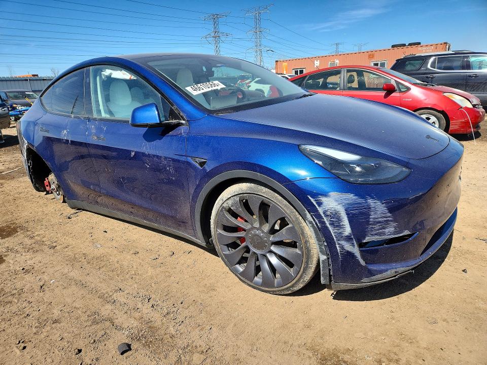 2024 Tesla Model Y მანქანა იყიდება აუქციონზე, vin: 7SAYGDEF2RA280053, აუქციონის ნომერი: 46610566