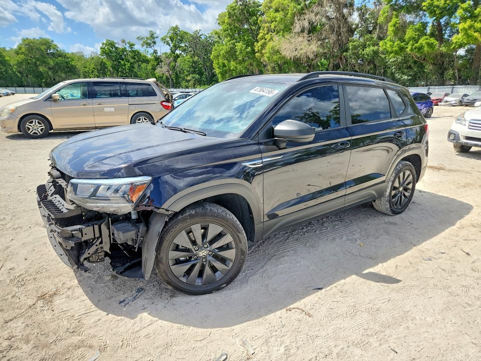 2022 Volkswagen Taos მანქანა იყიდება აუქციონზე, vin: 3VVDX7B20NM038418, აუქციონის ნომერი: 47964196