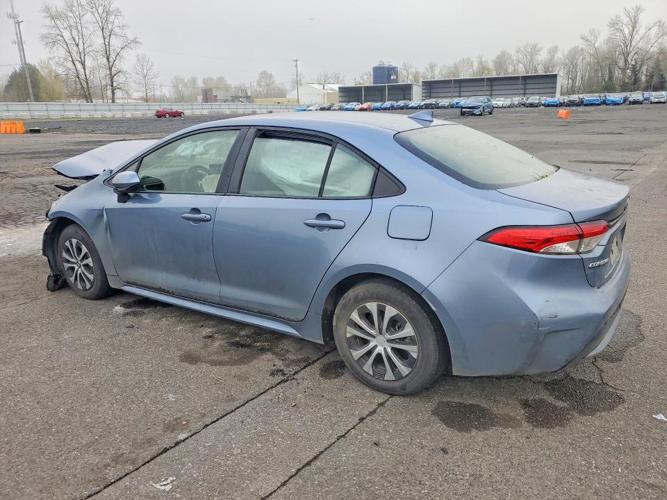 Продаж на аукціоні авто 2022 Toyota Corolla Hybrid, vin: JTDEAMDE3NJ040543, номер лоту: 78826315
