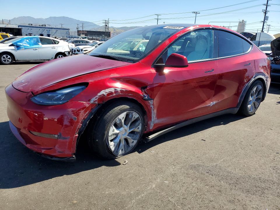 Продаж на аукціоні авто 2024 Tesla Model Y, vin: 7SAYGAEE6RF057068, номер лоту: 46956826