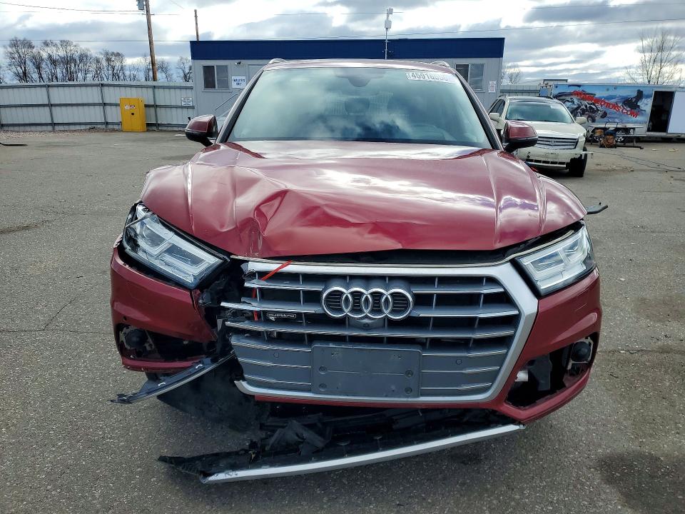 2018 Audi Q5 მანქანა იყიდება აუქციონზე, vin: WA1CNBFY6J2110767, აუქციონის ნომერი: 45916556