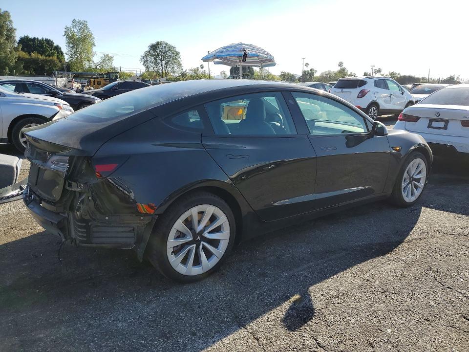 Продаж на аукціоні авто 2022 Tesla Model 3, vin: 5YJ3E1EA5NF299483, номер лоту: 45591856