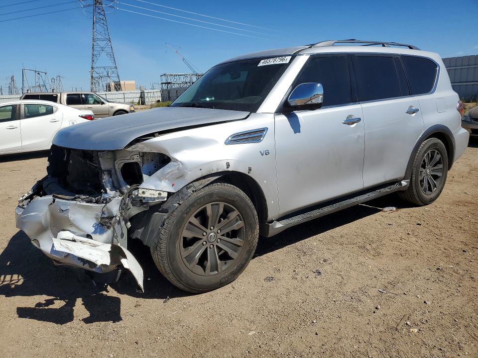 46578796 :رقم المزاد ، JN8AY2NF1H9300597 vin ، 2017 Nissan Armada مزاد بيع