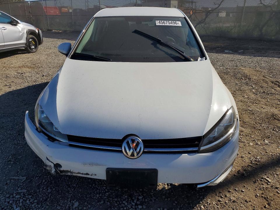 2019 Volkswagen Golf მანქანა იყიდება აუქციონზე, vin: 3VWG57AU8KM009987, აუქციონის ნომერი: 45675496
