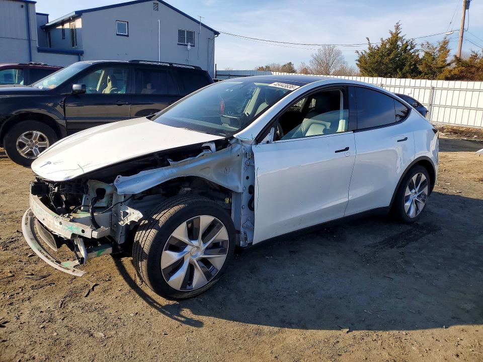 Продаж на аукціоні авто 2021 Tesla Model Y, vin: 5YJYGAEE0MF145541, номер лоту: 45443836