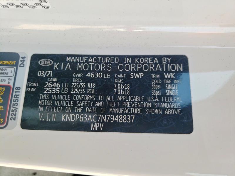 Продажа на аукционе авто 2022 Kia Sportage, vin: KNDP63AC7N7948837, номер лота: 47451896