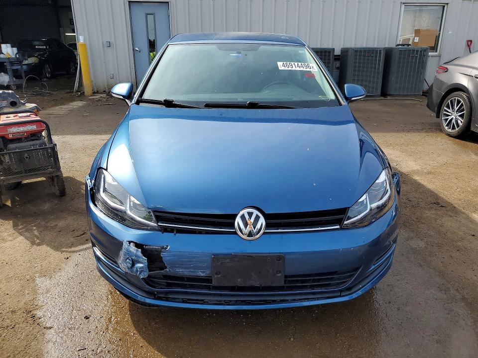 2016 Volkswagen Golf მანქანა იყიდება აუქციონზე, vin: 3VW817AU3GM005109, აუქციონის ნომერი: 46914496