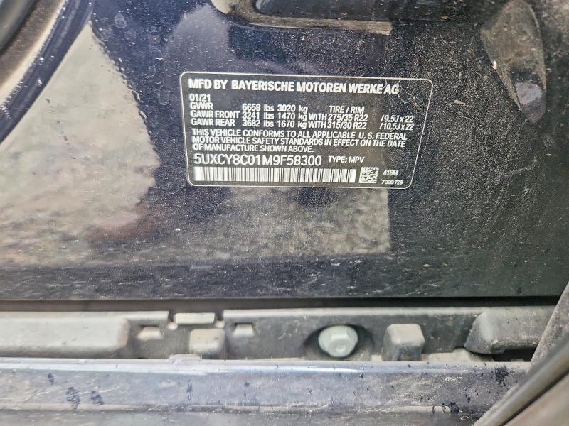 Продажа на аукционе авто 2021 Bmw X6, vin: 5UXCY8C01M9F58300, номер лота: 45774526