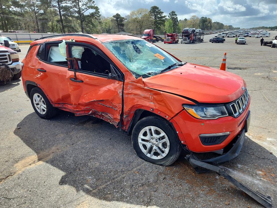 Aukcja sprzedaży 2018 Jeep Compass, vin: 3C4NJCABXJT250709, numer aukcji: 42002886
