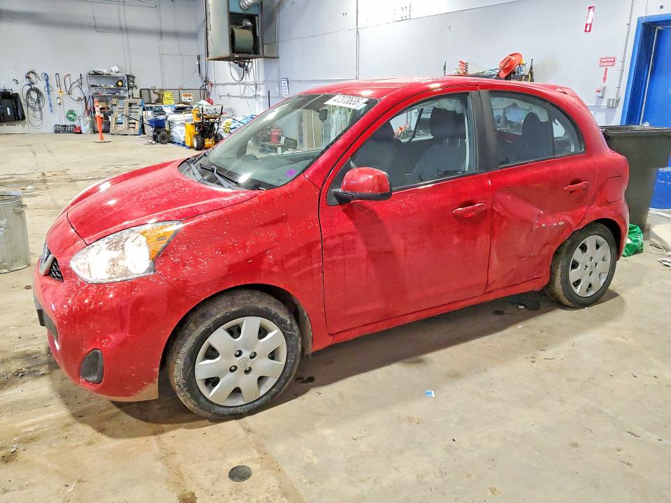 2017 Nissan Micra მანქანა იყიდება აუქციონზე, vin: 3N1CK3CP2HL238628, აუქციონის ნომერი: 47370636