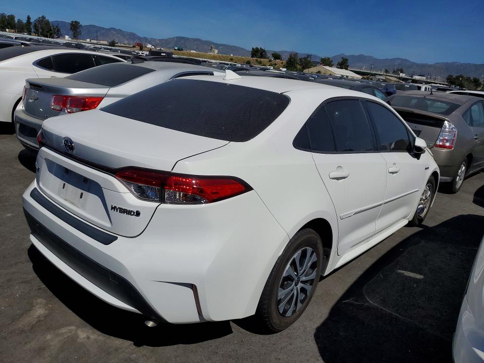 Aukcja sprzedaży 2020 Toyota Corolla Hybrid, vin: JTDEBRBE3LJ010193, numer aukcji: 45822656