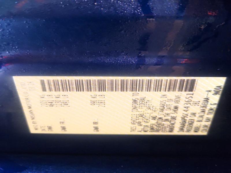 Aukcja sprzedaży 2016 Nissan Maxima, vin: 1N4AA6AP9GC443651, numer aukcji: 45990616