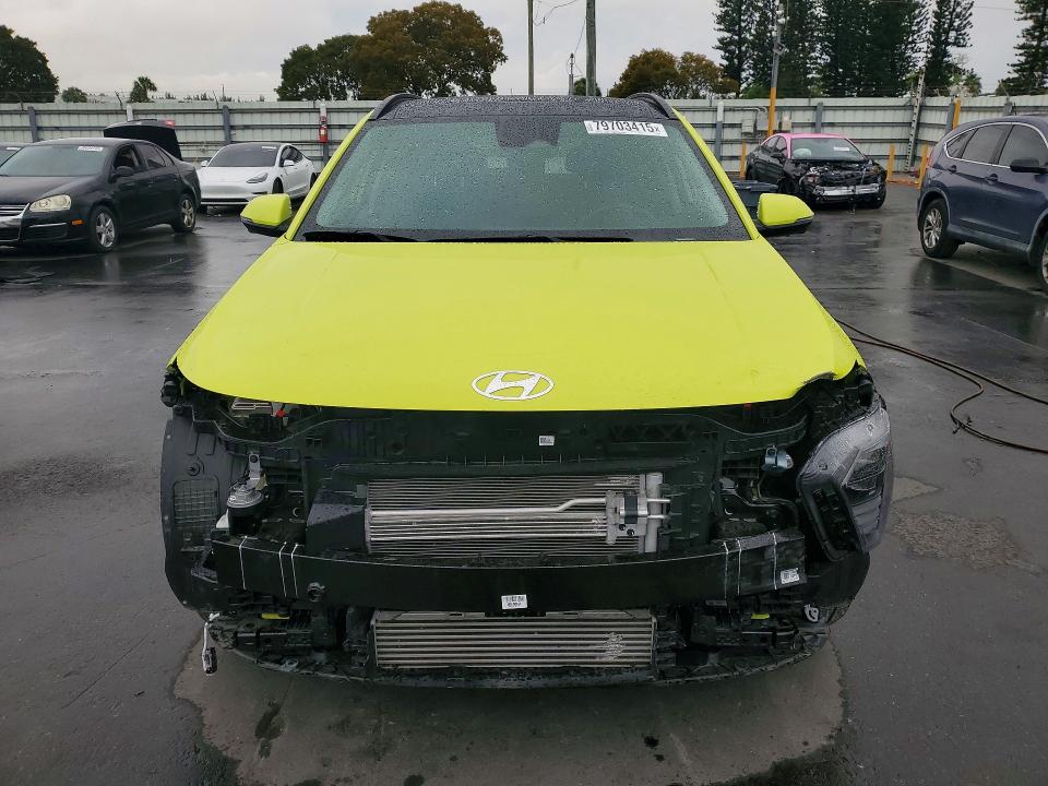 2025 Hyundai Kona მანქანა იყიდება აუქციონზე, vin: KM8HE3A38SU196095, აუქციონის ნომერი: 79703415