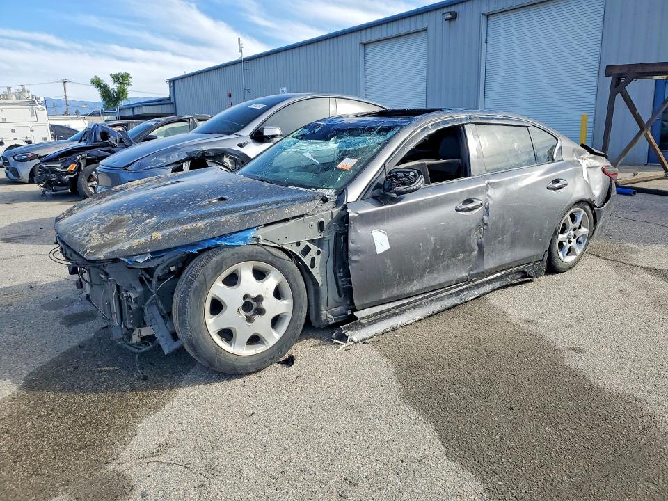 77533865 :رقم المزاد ، JN1BV7AP9FM346857 vin ، 2015 Infiniti Q50 مزاد بيع