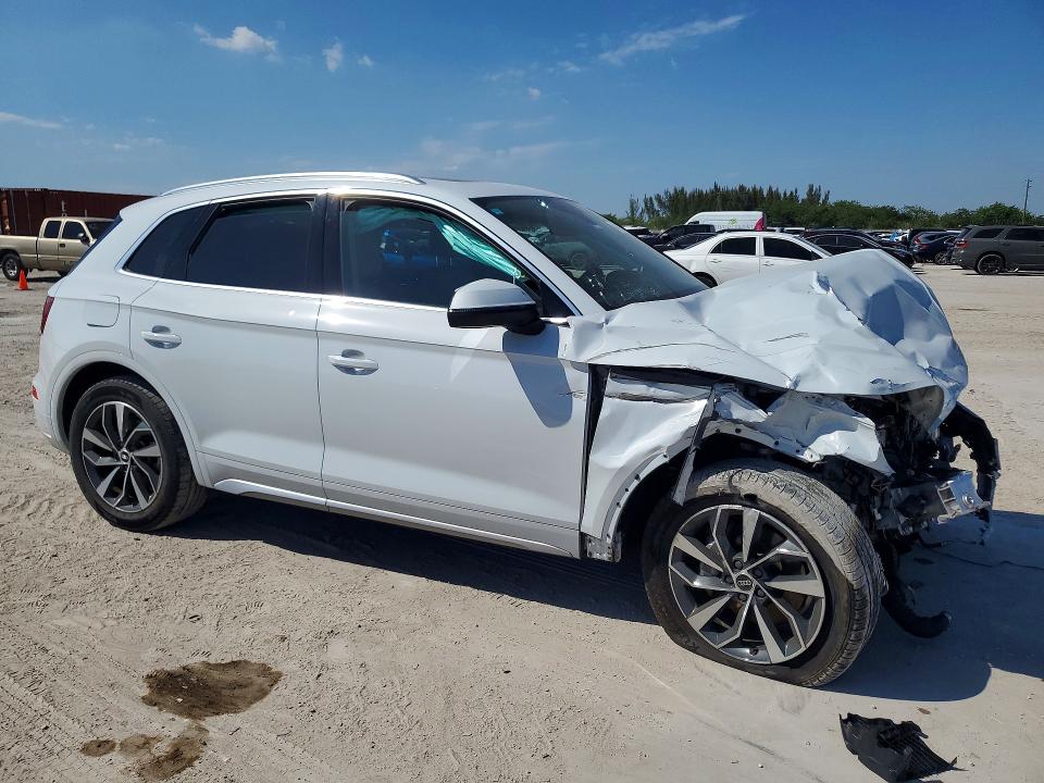 2021 Audi Q5 მანქანა იყიდება აუქციონზე, vin: WA1AAAFY0M2079906, აუქციონის ნომერი: 46439576