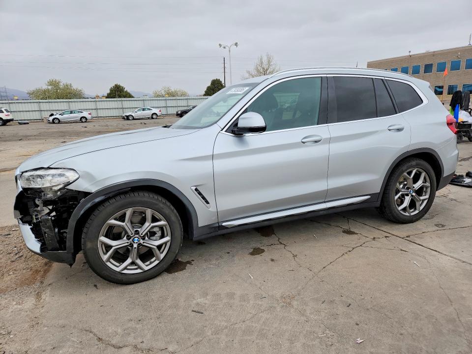 2021 Bmw X3 მანქანა იყიდება აუქციონზე, vin: 5UXTY5C05M9E20788, აუქციონის ნომერი: 47939386