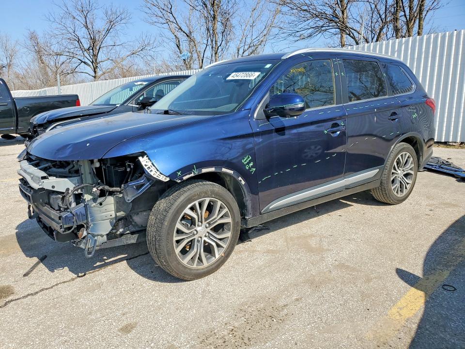 45472866 :رقم المزاد ، JA4AD3A32JZ065846 vin ، 2018 Mitsubishi Outlander مزاد بيع