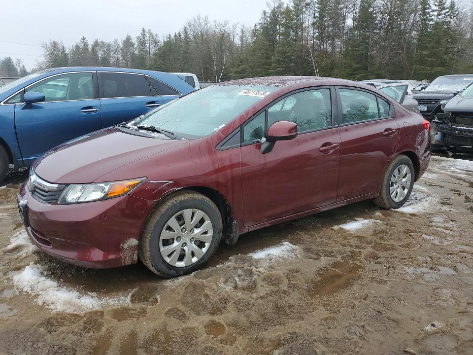 Продаж на аукціоні авто 2012 Honda Civic, vin: 2HGFB2F4XCH026228, номер лоту: 46217676