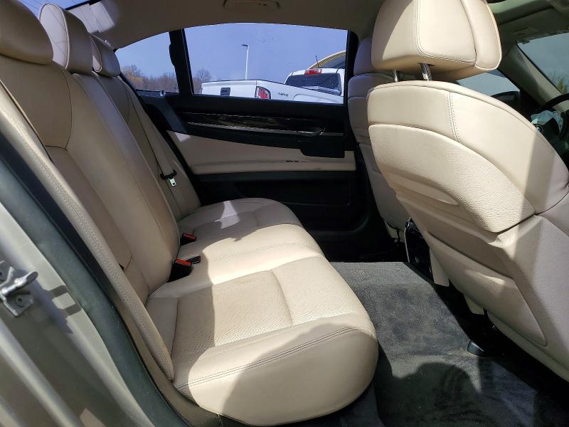2010 Bmw 750 მანქანა იყიდება აუქციონზე, vin: WBAKC8C5XAC430220, აუქციონის ნომერი: 41761986
