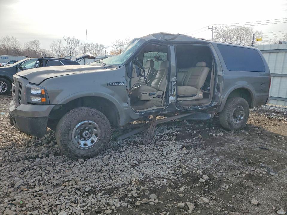 2005 Ford Excursion მანქანა იყიდება აუქციონზე, vin: 1FMSU43P05EA92391, აუქციონის ნომერი: 46657916