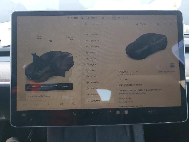Aukcja sprzedaży 2024 Tesla Y, vin: 7SAYGDED6RF121795, numer aukcji: 46242996