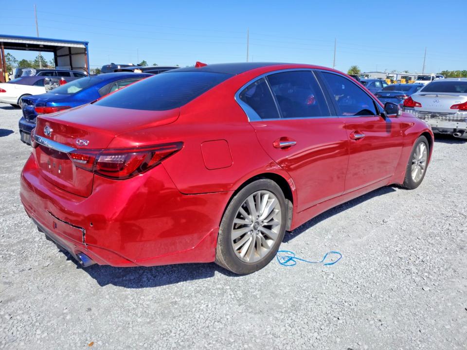 Продажа на аукционе авто 2021 Infiniti Q50, vin: JN1EV7BP5MM700270, номер лота: 46464766