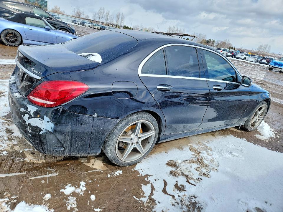 2015 Mercedes-benz C მანქანა იყიდება აუქციონზე, vin: 55SWF4KB7FU053639, აუქციონის ნომერი: 46037356