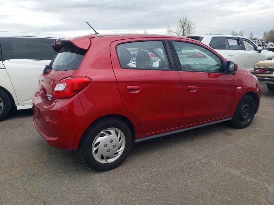 46655896 :رقم المزاد ، ML32A3HJ9HH012166 vin ، 2017 Mitsubishi Mirage مزاد بيع