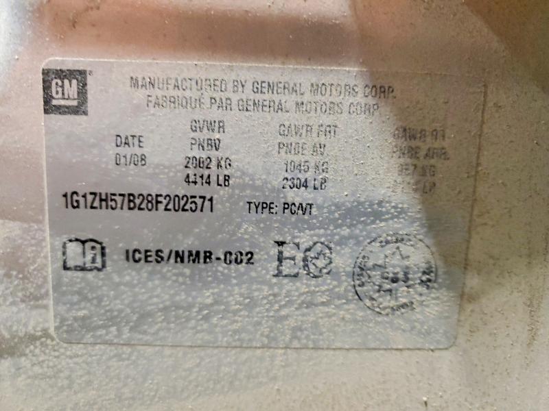 Продаж на аукціоні авто 2008 Chevrolet Malibu, vin: 1G1ZH57B28F202571, номер лоту: 79893875