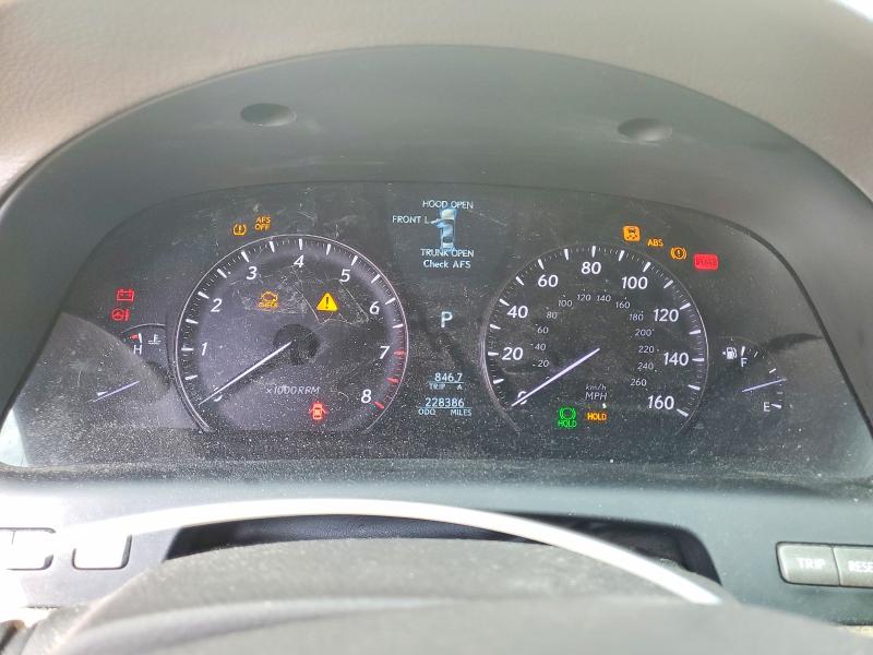 Продаж на аукціоні авто 2007 Lexus Ls, vin: JTHGL46F975013009, номер лоту: 46856426