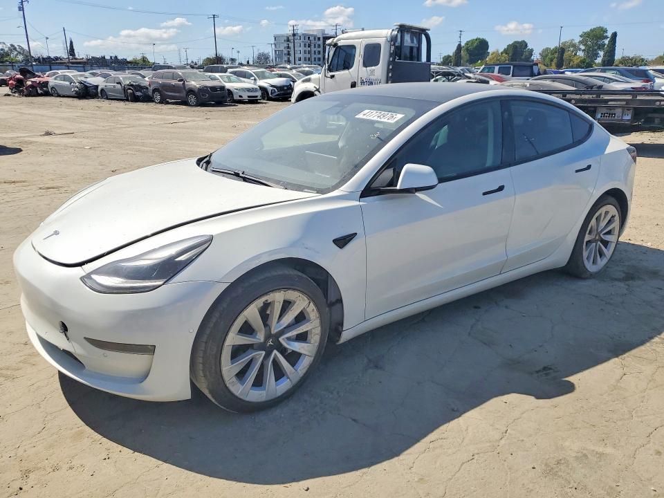 Продаж на аукціоні авто 2021 Tesla Model 3, vin: 5YJ3E1EB7MF049640, номер лоту: 41774976
