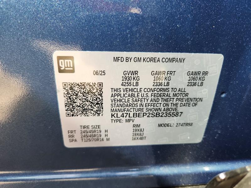 Продажа на аукционе авто 2025 Buick Envista, vin: KL47LBEP2SB235587, номер лота: 46642766
