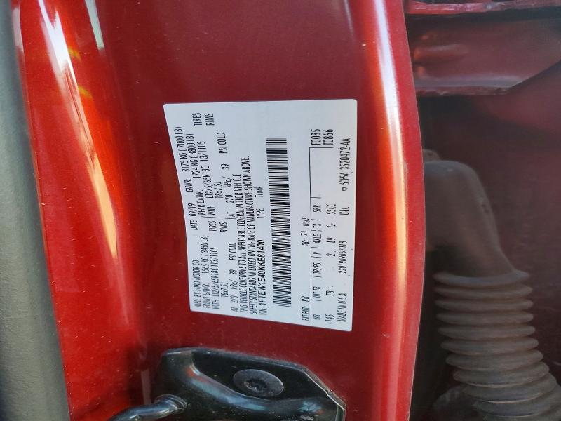 Aukcja sprzedaży 2019 Ford F150, vin: 1FTEW1E40KKE81400, numer aukcji: 79954695