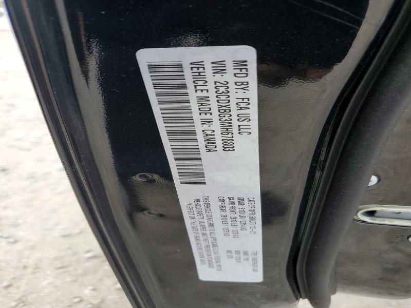 Продажа на аукционе авто 2021 Dodge Charger, vin: 2C3CDXBG3MH678803, номер лота: 79516045