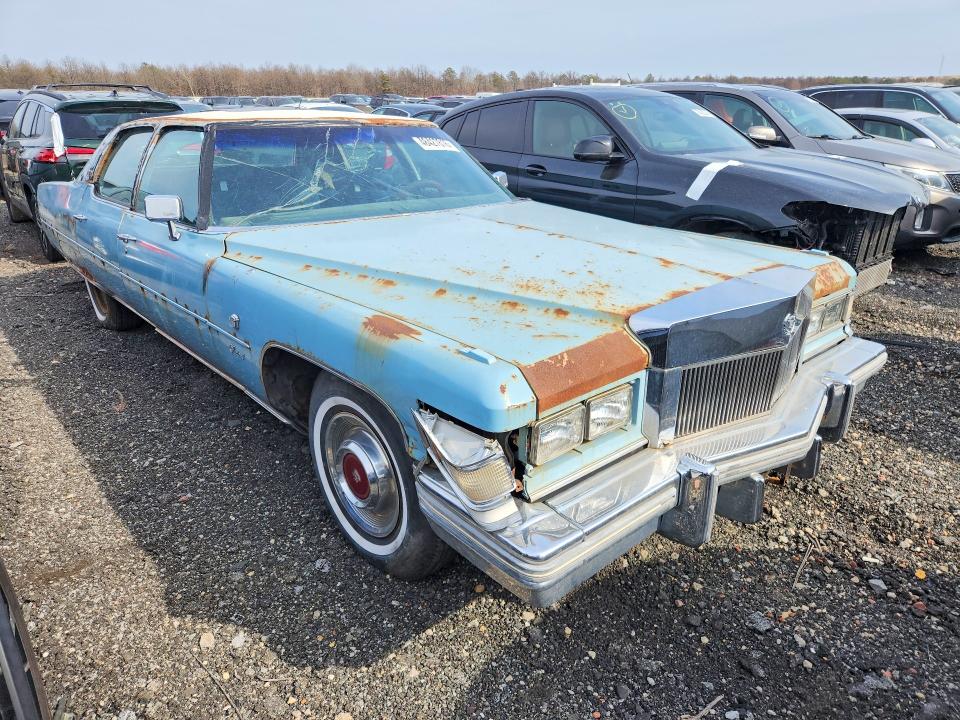 Aukcja sprzedaży 1975 Cadillac Fleetwood, vin: 6B69S5Q257520, numer aukcji: 48427816