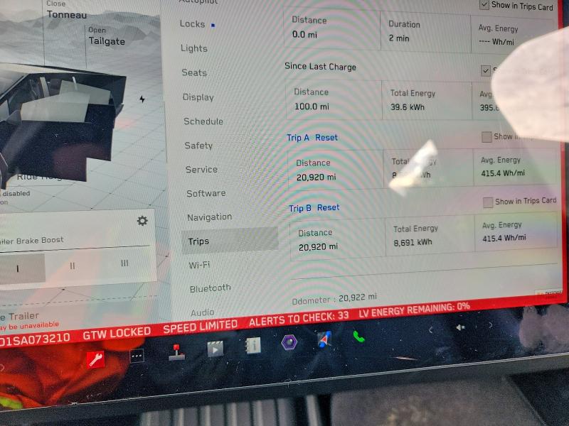 Aukcja sprzedaży 2025 Tesla Cybertruck, vin: 7G2CEHED1SA073210, numer aukcji: 79058755
