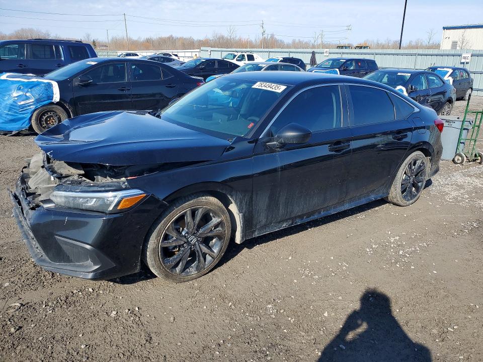 Aukcja sprzedaży 2022 Honda Civic, vin: 2HGFE2F25NH107839, numer aukcji: 78349435