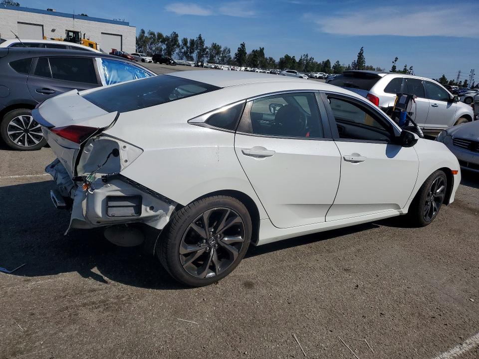 78552575 :رقم المزاد ، 2HGFC2F8XKH586961 vin ، 2019 Honda Civic مزاد بيع