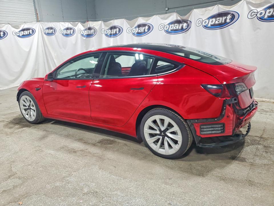 2022 Tesla Model 3 მანქანა იყიდება აუქციონზე, vin: 5YJ3E1EA4NF289981, აუქციონის ნომერი: 46726886
