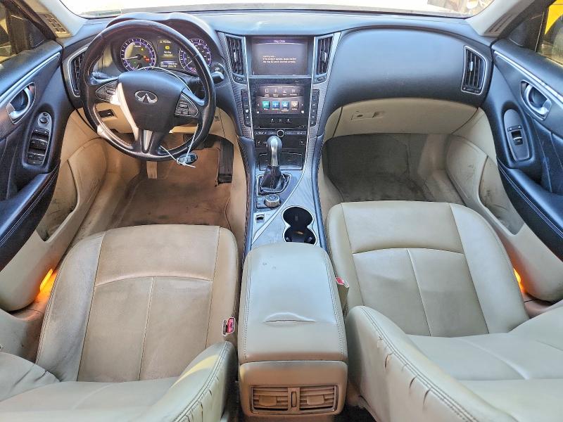 46224856 :رقم المزاد ، JN1BV7AP9FM341593 vin ، 2015 Infiniti Q50 مزاد بيع