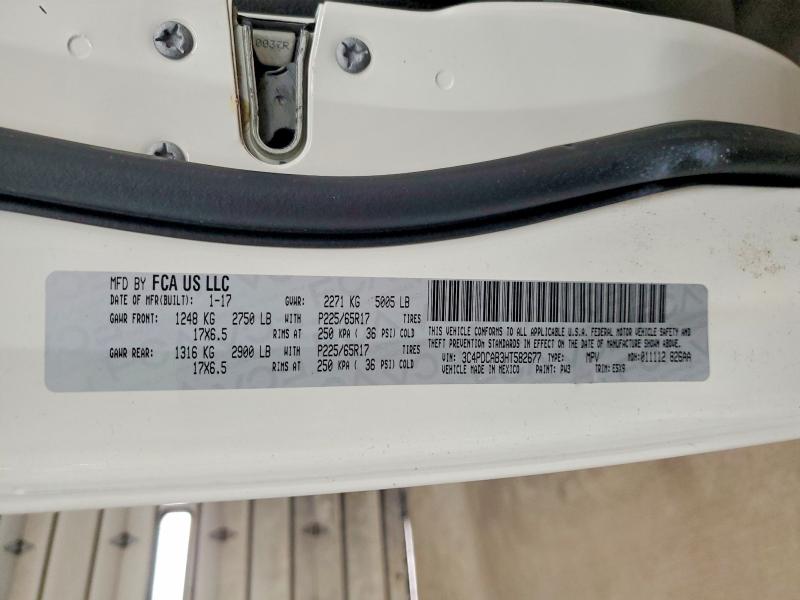 41811286 :رقم المزاد ، 3C4PDCAB3HT582677 vin ، 2017 Dodge Journey مزاد بيع